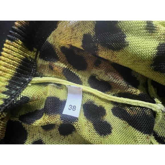 DOLCE & GABBANA Leopard Print Cardigan, MSRP $2000 - Picture 11 of 12